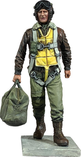 Collectible toy soldier miniature army menU.S.A.A.F. Bombardier, 1943-45 painted.