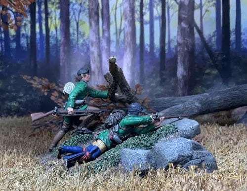 Collectible toy soldier miniature army men Rogers Rangers.