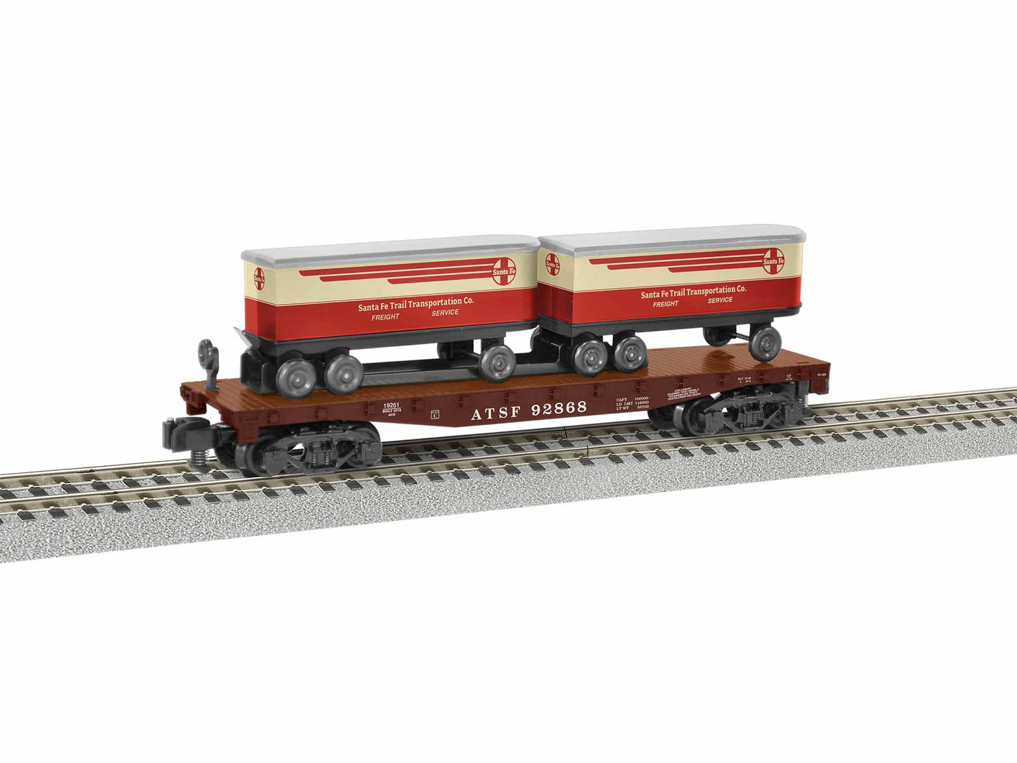 Santa Fe TOFC Flatcar