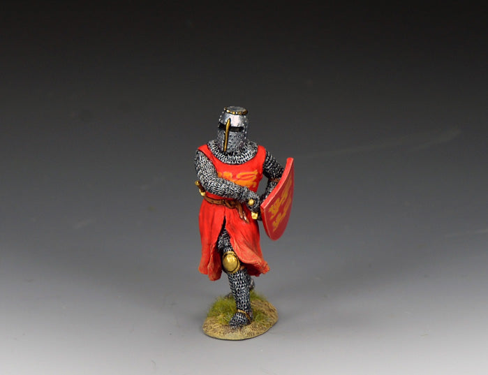 King & Country MK253 The Fighting Priest 1/30 scale matte medieval crusader figure