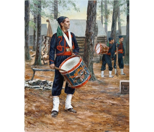 Don Troiani wall art print Corcoran's Irish Drummer, 164th New York 1864.