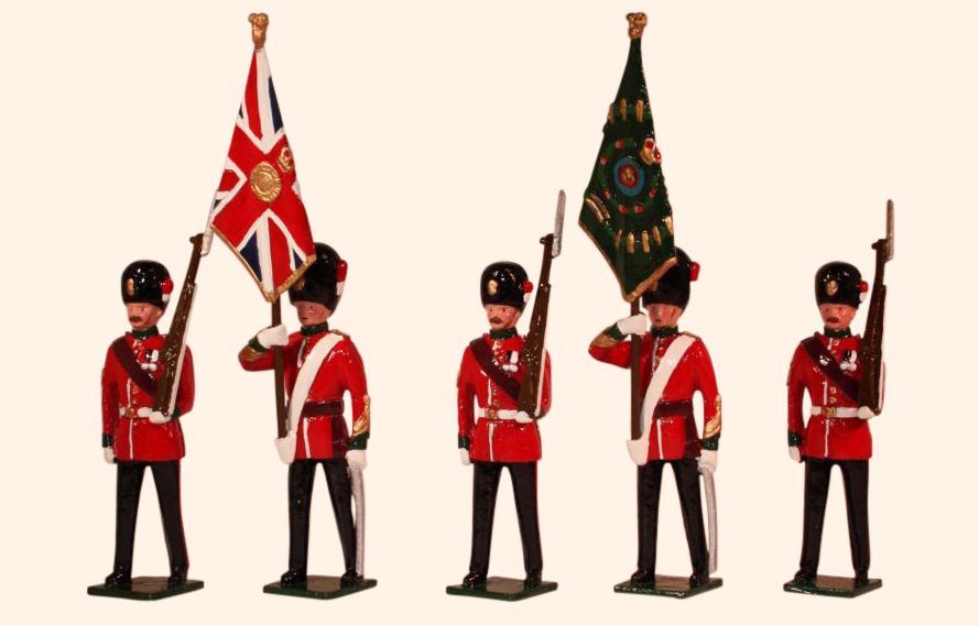 Collectible toy soldier army men The Royal Northumberland Fusiliers.