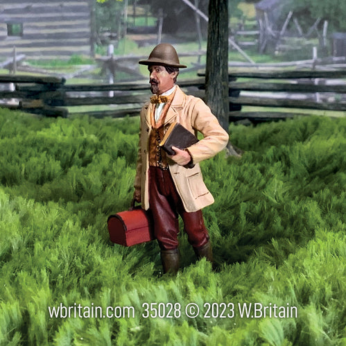 Civilian miniature figurine Friedrich The New Arrival.