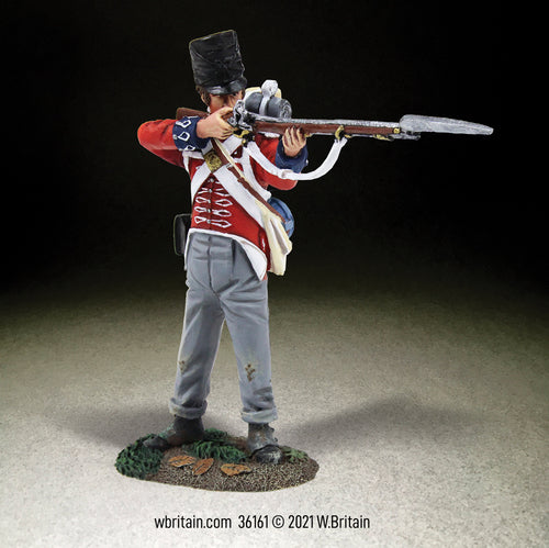 Collectible toy soldier miniature British 1st Foot Guard Battalion Company Standing Firing No.2.