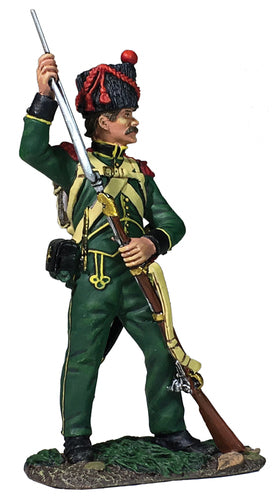 Collectible toy soldier miniature army men Nassau Grenadier Standing Ramming 1815