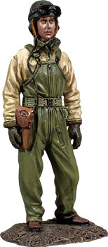 Collectible toy soldier army men U.S. Army Tanker in Overalls, 1942-45. Painted.