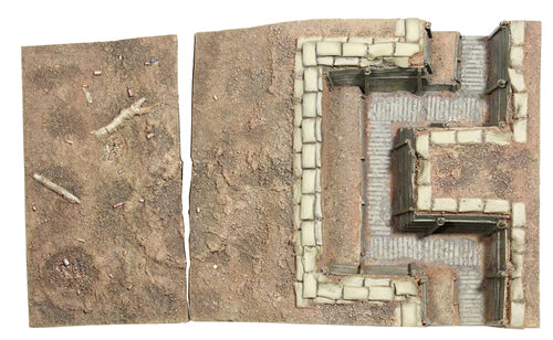 Diorama WWI British Trench Section No.2.