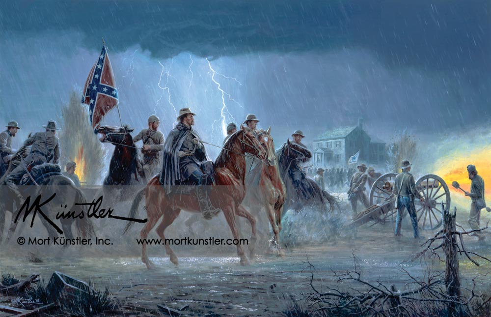 Mort Künstler wall art print Thunder in the Valley.