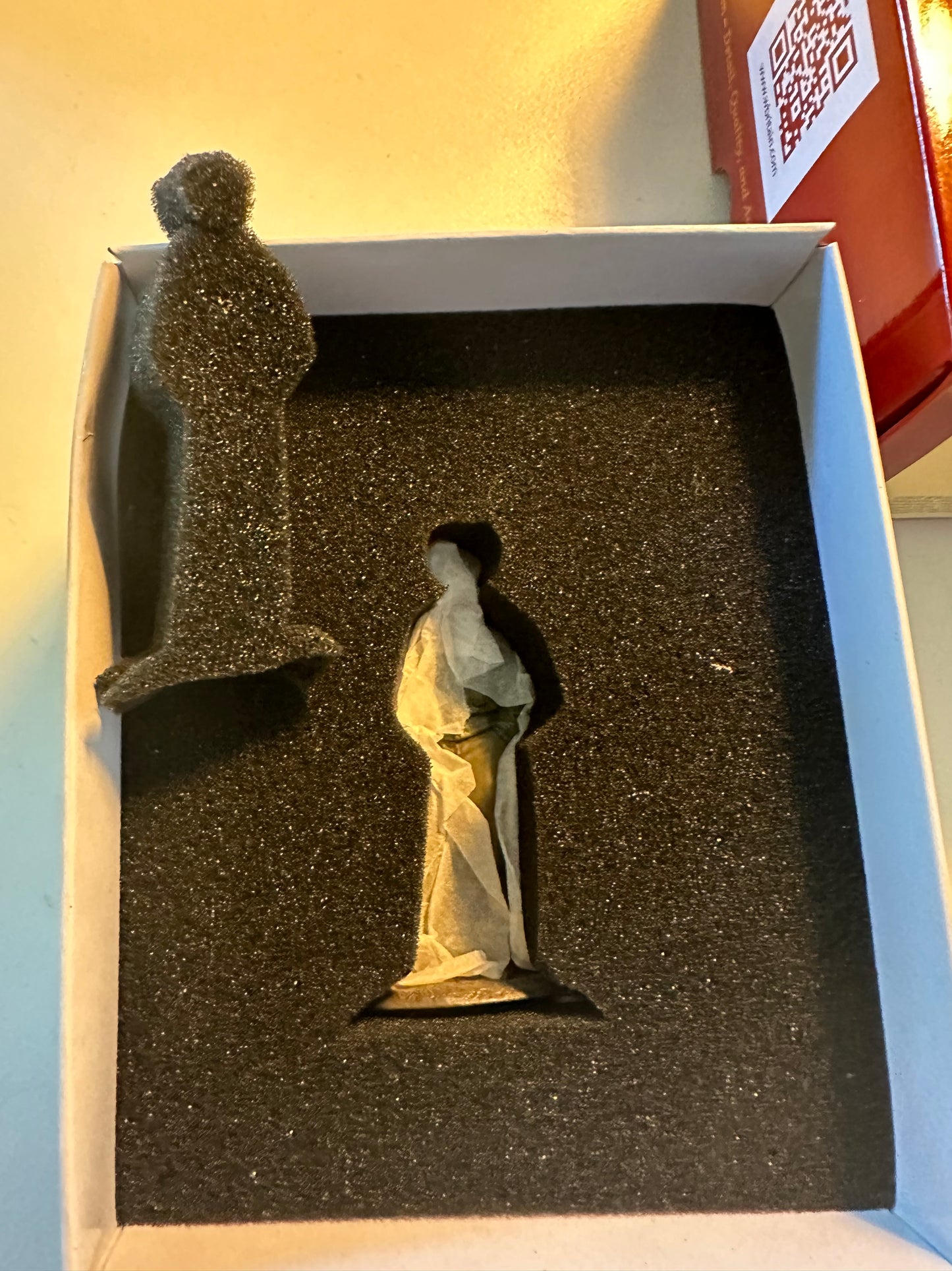 Packaging for Toy soldier army men General Dwight D. Eisenhower Winter 1944-45..