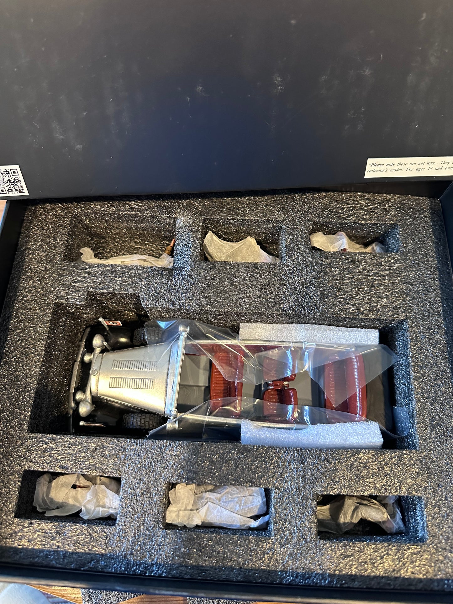 Der Fuhrer's Mercedes Benz W31 Staff Car inside packaging.