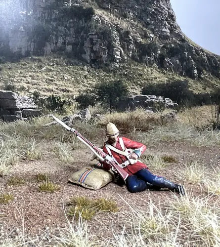 British 24th Foot Loading at the Mealie Bag, 1879