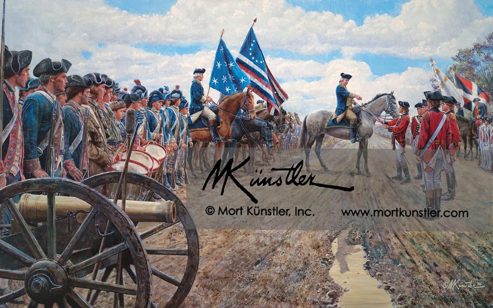 Mort Künstler wall art print The World Turned Upside Down.