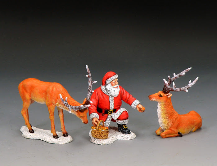 Santa & His Reindeers