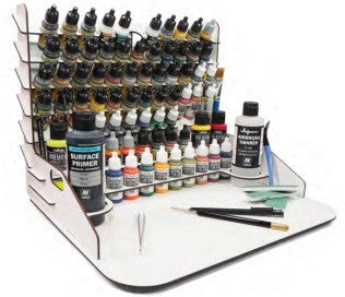 Paint display station.