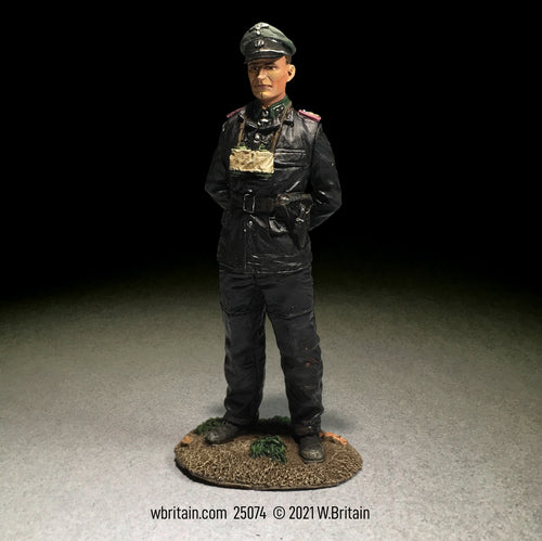 Collectible toy soldier miniature army men Waffen SS Officer Joachim Peiper.