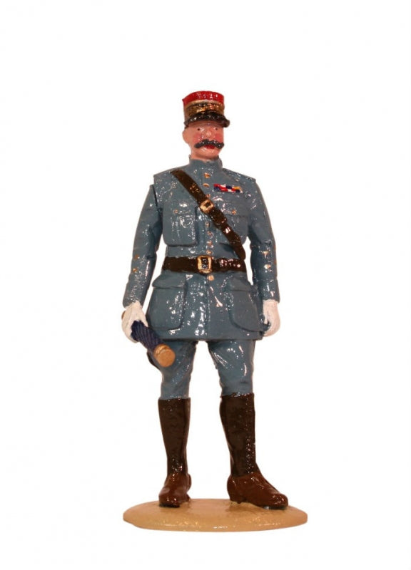 Collectible toy soldier miniature army men Field Marshall Foch.