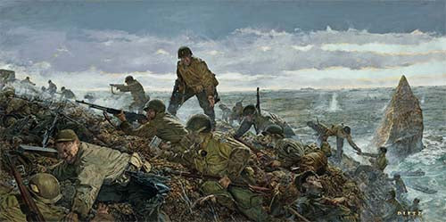 James Dietz wall art print Cliff Hanger.