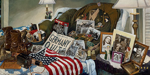 James Dietz wall art print Home is the Hunter.