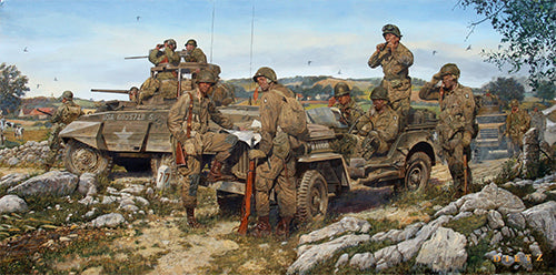 James Dietz wall art print Off the Map.