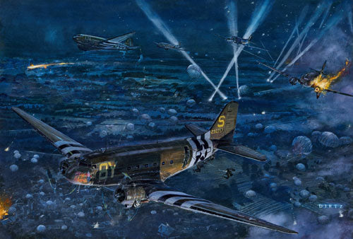 James Dietz wall art print On the Night Before.