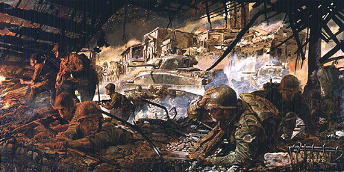 Jame Dietz wall art print We Have Returned.