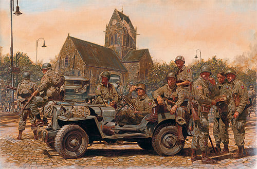 James Dietz wall art print At the Crossroads.