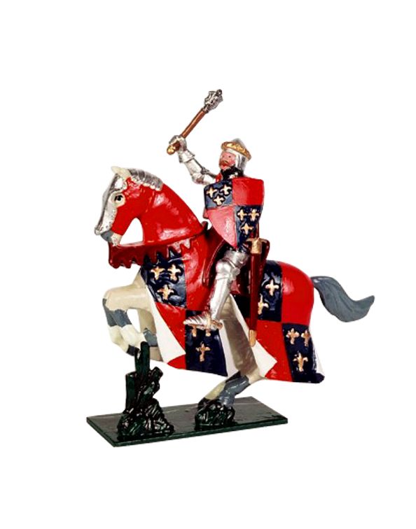 Collectible toy soldier miniature Charles d' Albret Constable of France.