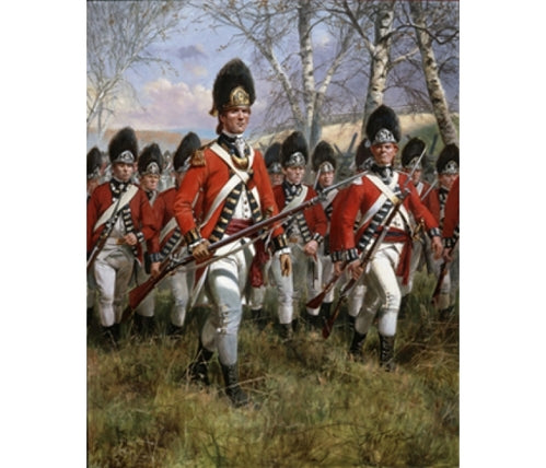 Don Troiani wall art print Royal Welsh Fuzileers.