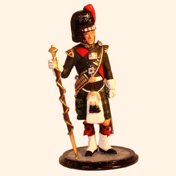 Drum Major with Black Watch