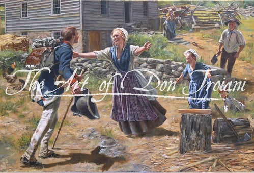 Don Troiani wall art print The Veteran's Return.