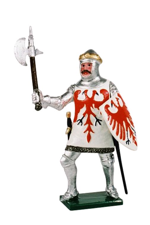 Collectible toy soldier miniature army men Jean De Boucicaut.