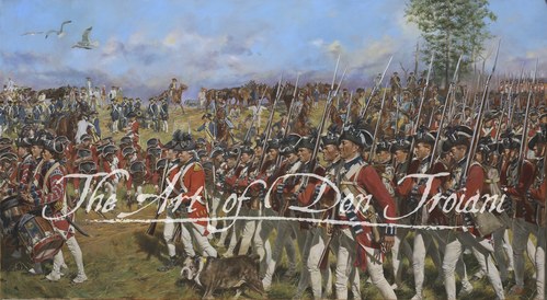 Don Troiani wall art print Victory at Yorktown.
