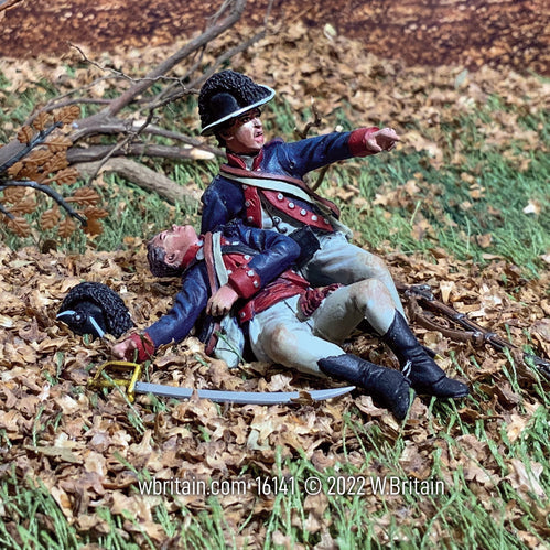 Legion of the United States toy soldier diorama