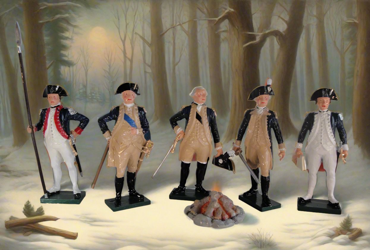 Tradition of London Toy Soldier set American Generals