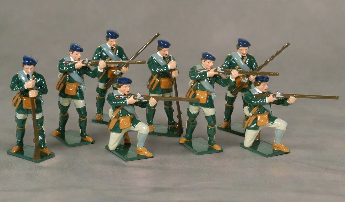 Tradition of London Roger's Rangers toy soldiers 