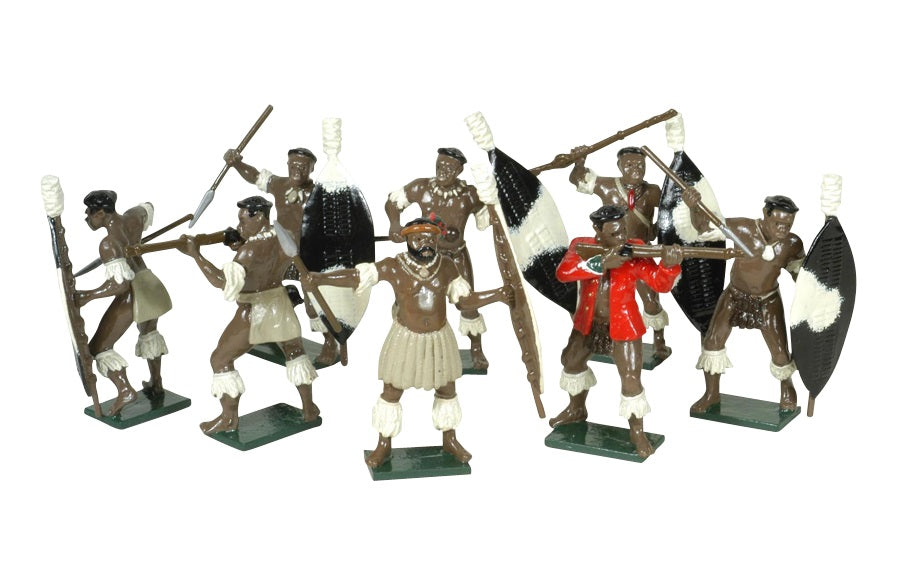 Tradition of London Zulu War toy soldiers