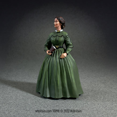 Civilian miniature figurine Harriet Beecher Stowe, American Author and Abolitionist.