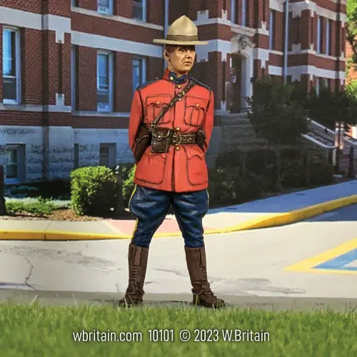 Royal Canadian Mounted Police military miniature