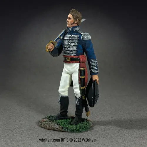 W Britain U.S. General Winfield Scott 1813–14 10113 toy soldier 1/30 scale matte finish officer figure with sword