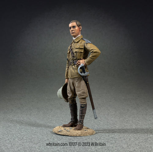 Collectible toy soldier miniature Winston Churchill, Sudan 1898. 