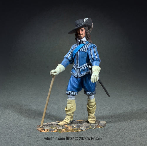 Collectible toy soldier army man English King Charles I.