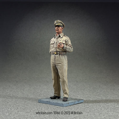 Collectible toy soldier army men U.S. General Douglas MacArthur.