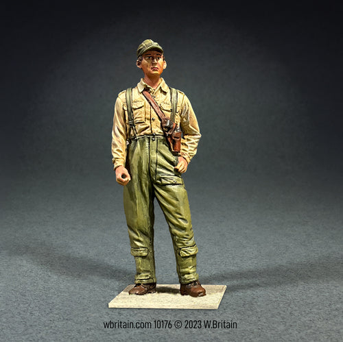 Collectible toy soldier army man U.S.A.A.F. Co-Pilot.