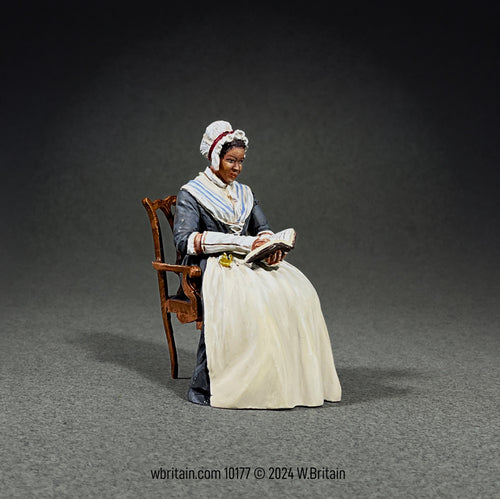 Civilian miniature Phillis Wheatley figurine.