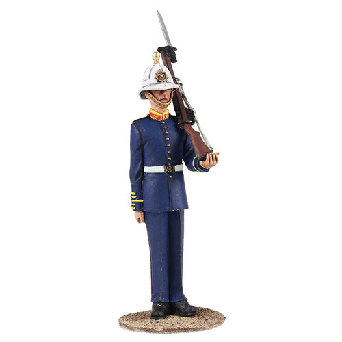 Collectible toy soldier miniature British Royal Marine Full Dress.