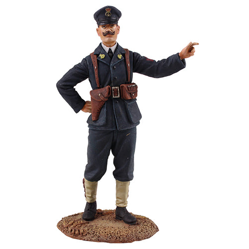 Collectible toy soldier miniature British Royal Navy Petty Officer.