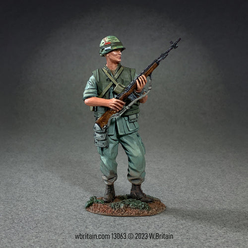 Collectible toy soldier army men U.S. Marine, Vietnam 1967-68, No.2.