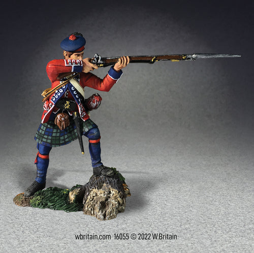 Collectible toy soldier miniature 42nd Royal Highland Regiment. 