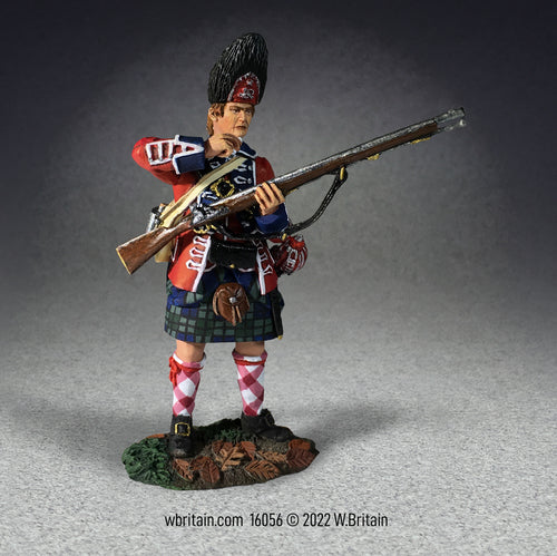 Collectible toy soldier miniature 42nd Royal Highland Regiment.