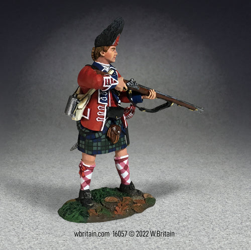 Collectible toy soldier miniature 42nd Royal Highland Regiment.